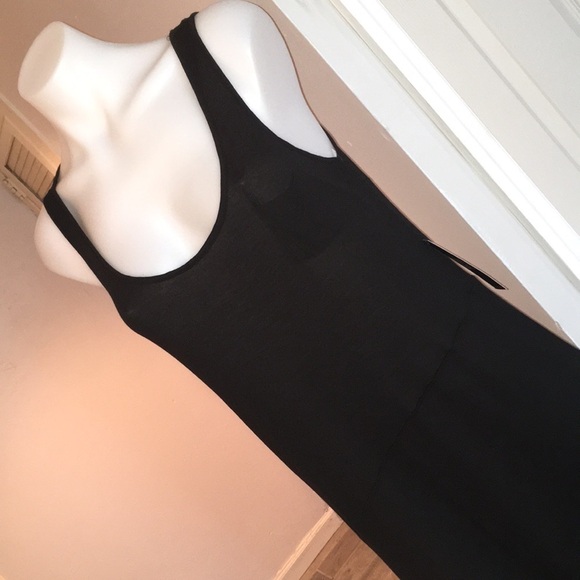 New York & Company Dresses & Skirts - NWT NY & Company Black Light Loose Maxi Dress Casual chic Travel Basic Essential